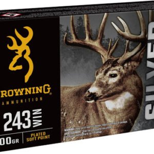 Browning Silver Series 243 Win, 100gr, Soft Point, 20Bx/10Cs