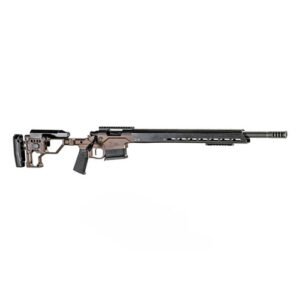 Christensen Modern Precision 6mm Creedmoor 24" Carbon Fiber TB, Black, Desert Brown Folding Stock, 4rd
