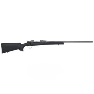 CZ 457 American SR .17 HMR, 20" Threaded Barrel, Black Nitride Metal Finish & Fixed American-Style Black Stock, 5rd