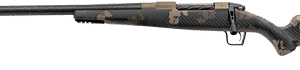 Fierce Carbon Rogue LH 7mm Rem Mag 24" Carbon Fiber Threaded Barrel, Glacier Cerakote, Phantom Camo Fixed Carbon Fiber Stock, Left Hand, 3 Rd