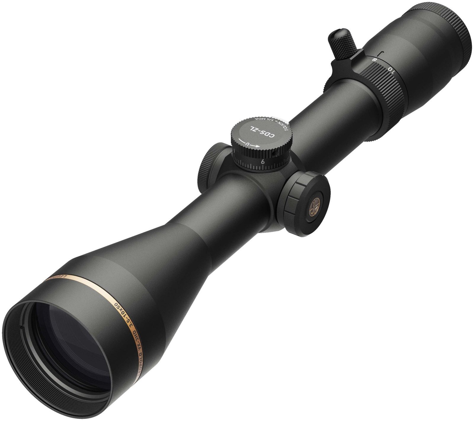 Leupold VX-3HD 3.5-10x50mm Rifle Scope, 30 mm Tube, Second Focal Plane (SFP)