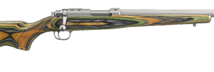Ruger 77 22 Hornet, 18.5" Threaded Barrel, Green Mountain Laminate, 6rd