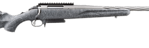 Ruger American Gen 2 270 Winchester, 20" Threaded Barrel, Gray Splatter, 4rd