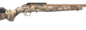 Ruger American Rimfire Standard 22 LR, 18" Threaded Barrel, Bronze Camo, 9rd