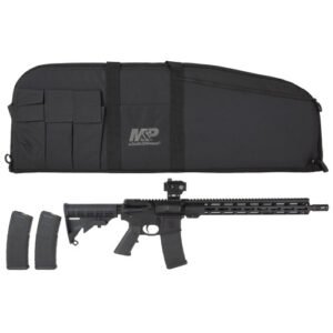 S&W M&P15 SPORT III Bundle 5.56mm, 16" Barrel, Red/Green Red Dot, Case, M-LOK, 30rd