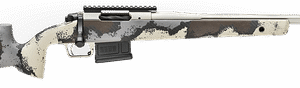 Springfield 2020 Waypoint 6mm Creedmoor, 20" Fluted Stainless Barrel, SA Radial Brake, Tan, Desert Verde Cerakote, Ridgeline Camo Carbon Fiber...