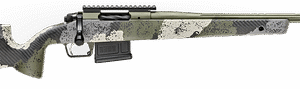Springfield 2020 Waypoint 6mm Creedmoor, 20" Fluted Stainless Barrel, SA Radial Brake, Green, Mil-Spec Green Cerakote, Evergreen Camo Carbon Fiber...