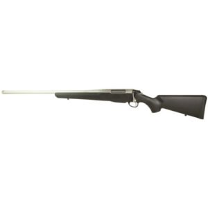 Tikka T3 Lite Stainless Synthetic 7MM Remington Magnum, 24" Barrel, Threaded 5/8X24, Stainless Finish, Black Stock, Single Stage Adjustable...
